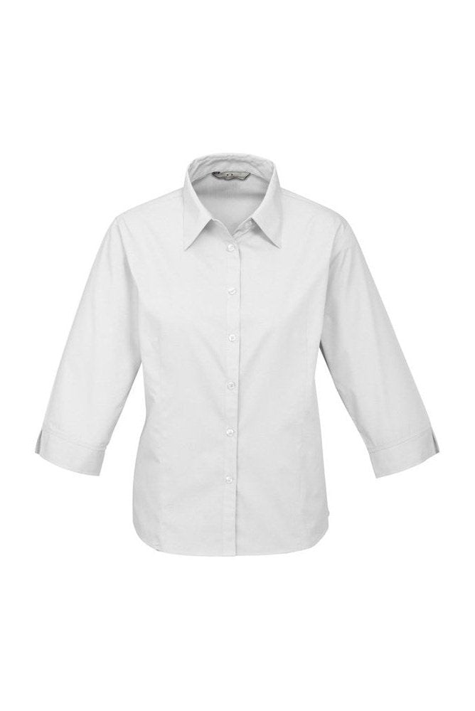  BIZ Ladies Base Business Shirt 3/4 Sleeve - S10521 | Biz Collection | Fashion Biz Online