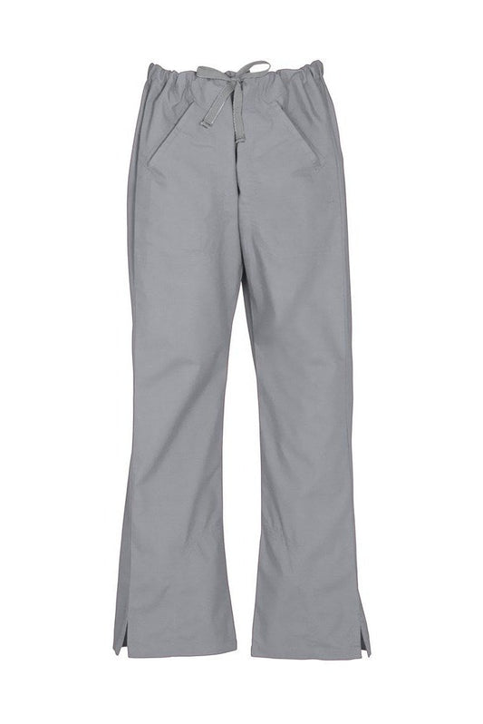 Biz Collection Ladies Classic Scrubs Bootleg Pant - H10620 - Pewter