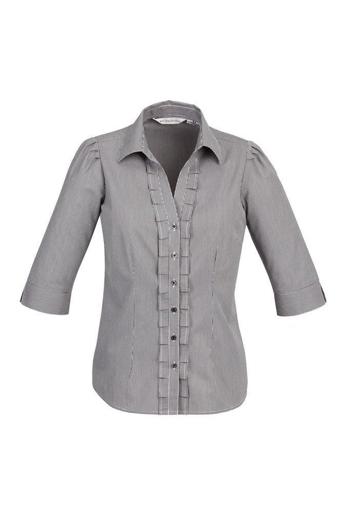  BIZ Ladies Edge 3/4 Sleeve Shirt - S267LT | Biz Collection | Fashion Biz Online