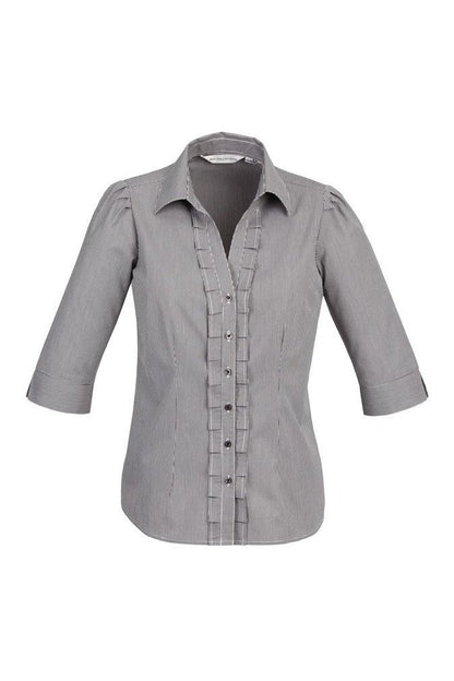  BIZ Ladies Edge 3/4 Sleeve Shirt - S267LT | Biz Collection | Fashion Biz Online