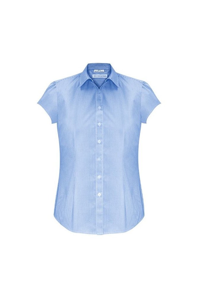  BIZ Ladies Euro Short Sleeve Shirt - S812LS | Biz Collection | Fashion Biz Online