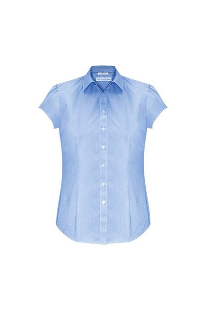  BIZ Ladies Euro Short Sleeve Shirt - S812LS | Biz Collection | Fashion Biz Online