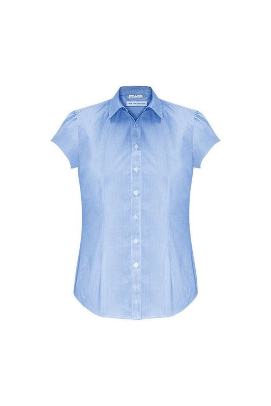  BIZ Ladies Euro Short Sleeve Shirt - S812LS | Biz Collection | Fashion Biz Online