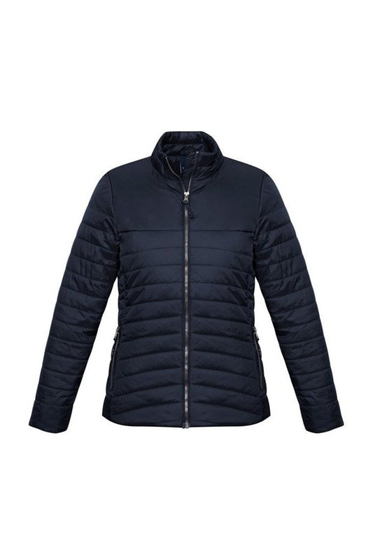 Biz Collection Ladies Expedition Quilted Jacket - J750L - Navy