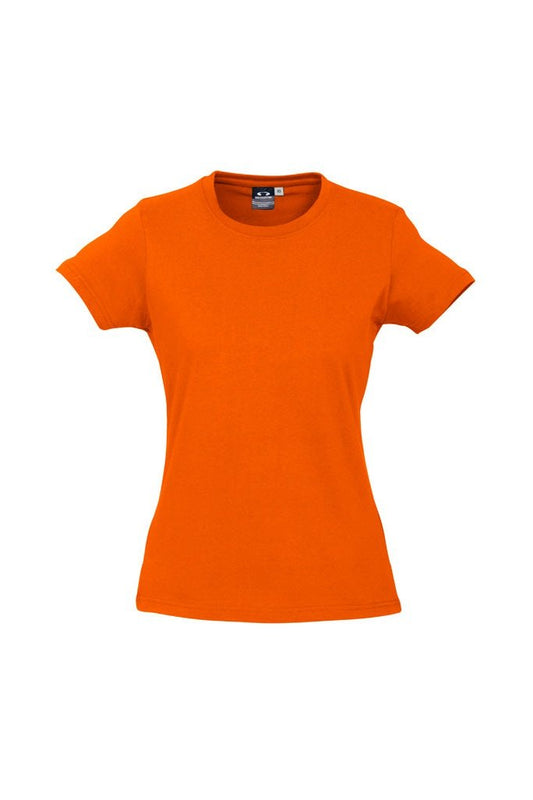Biz Collection Ladies Ice Tee - T10022 - Fluoro Orange