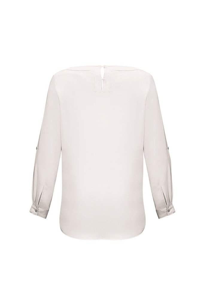  BIZ Ladies Madison Boatneck Blouse - S828LL | Biz Collection | Fashion Biz Online