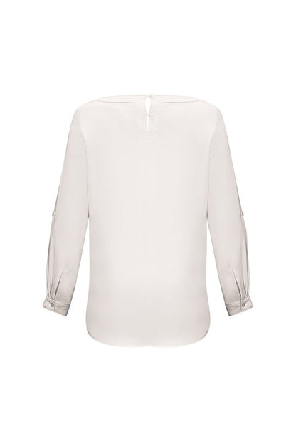  BIZ Ladies Madison Boatneck Blouse - S828LL | Biz Collection | Fashion Biz Online