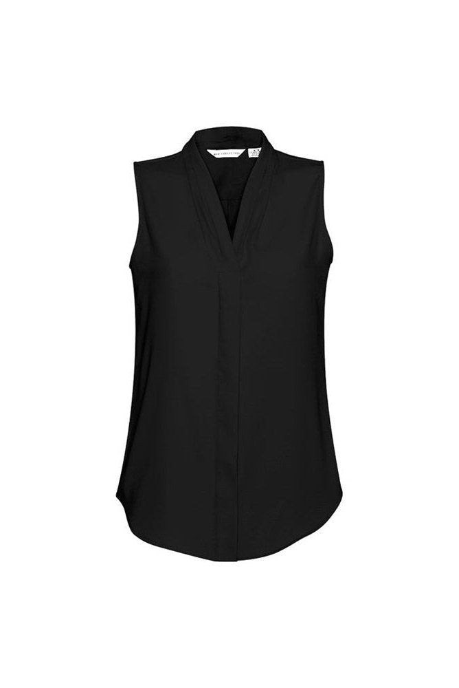  BIZ Ladies Madison Sleeveless Blouse - S627LN | Biz Collection | Fashion Biz Online