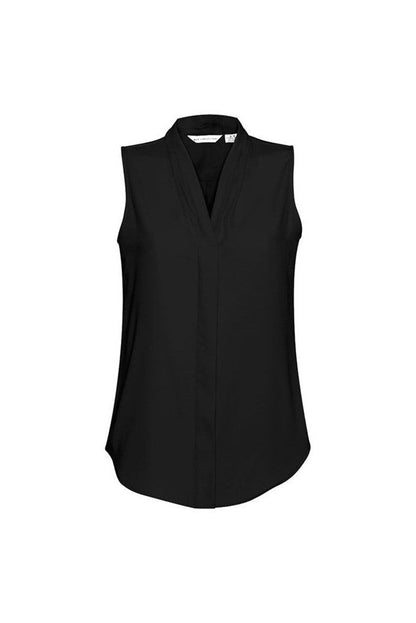  BIZ Ladies Madison Sleeveless Blouse - S627LN | Biz Collection | Fashion Biz Online