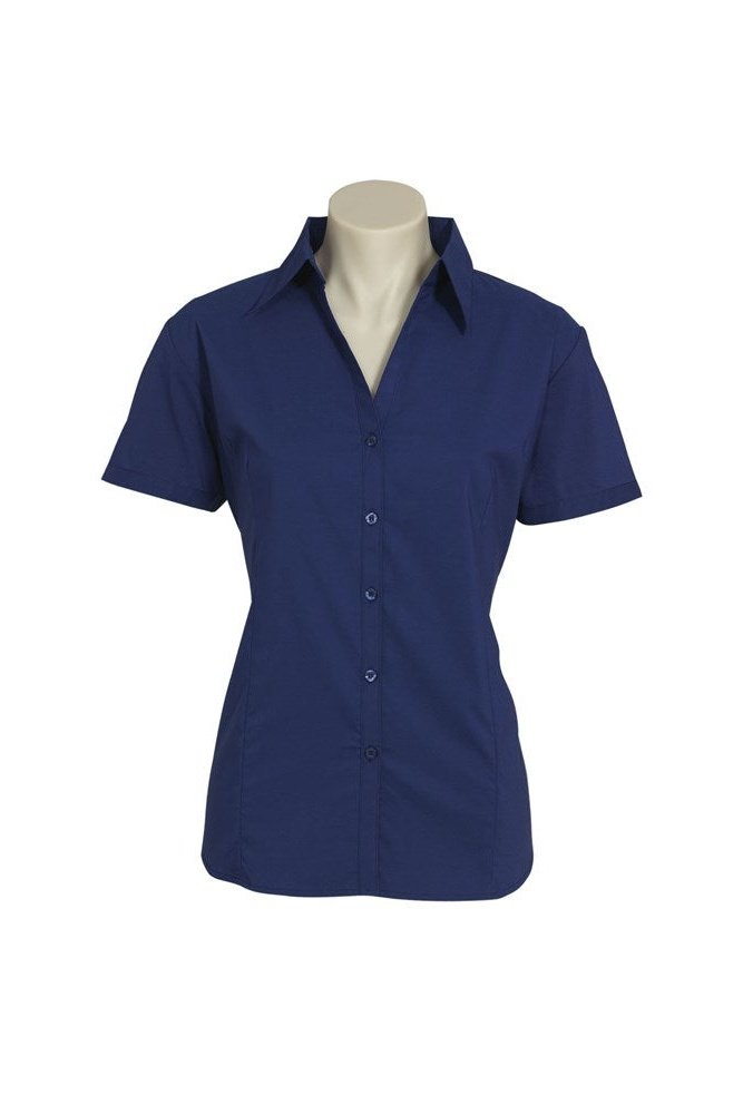  BIZ Ladies Metro Short Sleeve Shirt - LB7301 | Biz Collection | Fashion Biz Online