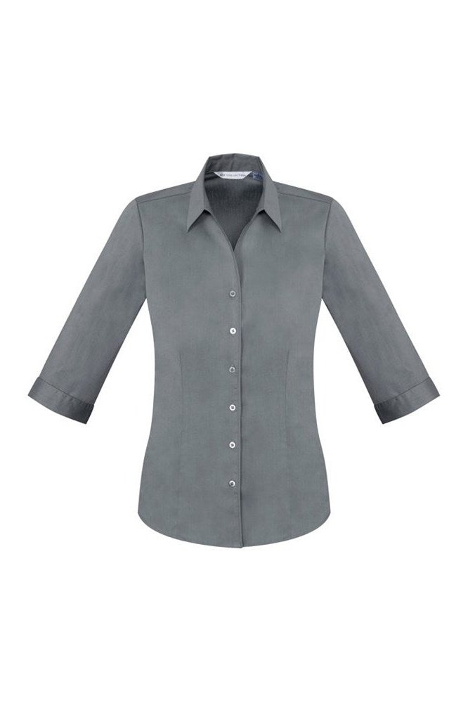  BIZ Ladies Monaco 3/4 Sleeve Shirt - S770LT | Biz Collection | Fashion Biz Online