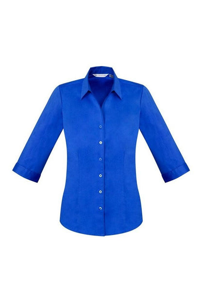  BIZ Ladies Monaco 3/4 Sleeve Shirt - S770LT | Biz Collection | Fashion Biz Online