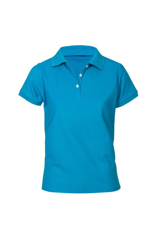Biz Collection Ladies Neon Polo - P2125 - Cyan