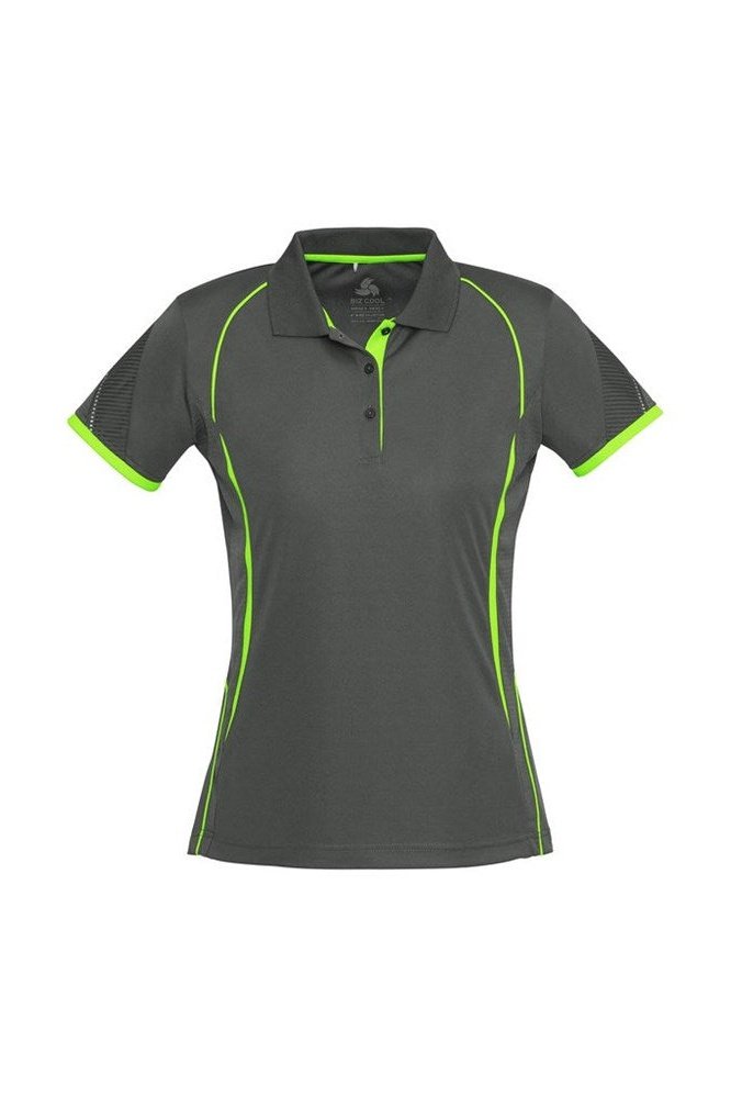  BIZ Ladies Razor Polo Short Sleeve - P405LS | Biz Collection | Fashion Biz Online