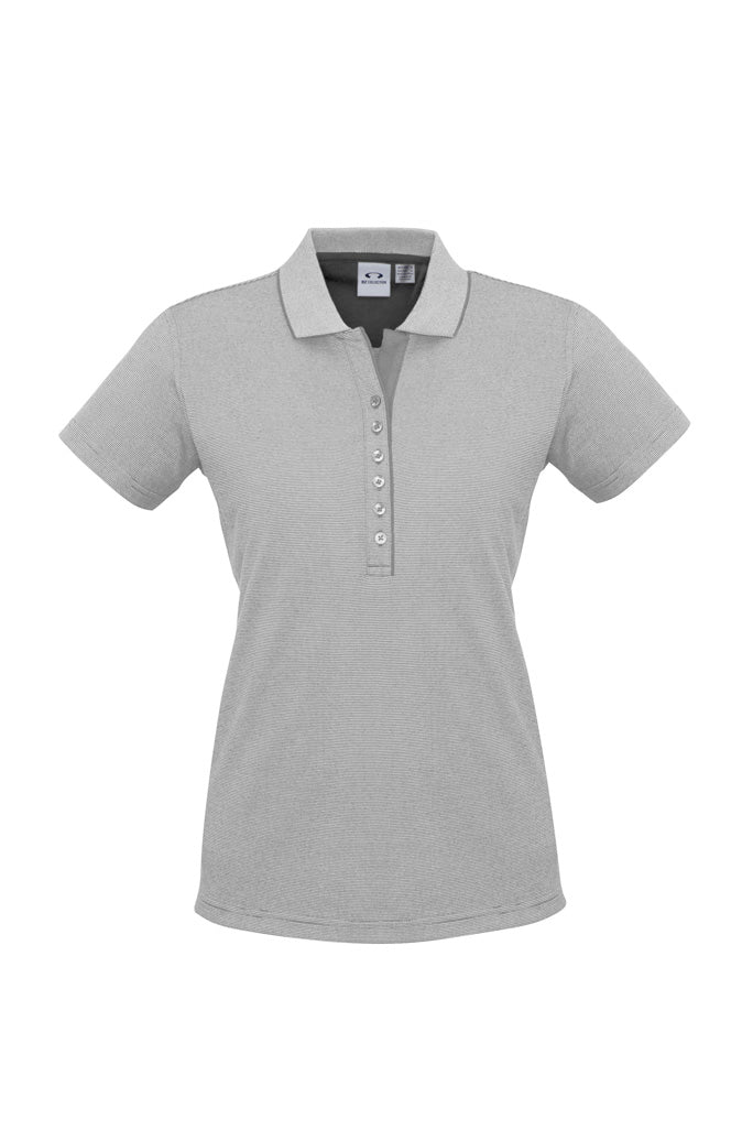  BIZ Ladies Shadow Polo - P501LS | Biz Collection | Fashion Biz Online