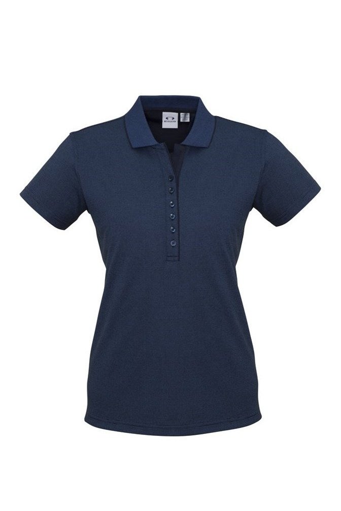  BIZ Ladies Shadow Polo - P501LS | Biz Collection | Fashion Biz Online