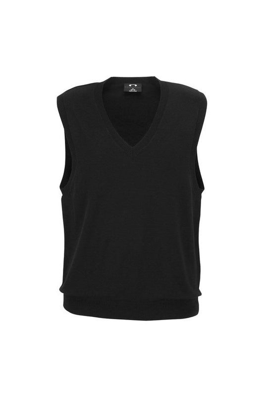 Biz Collection Ladies V-Neck Vest - LV3504 - Black