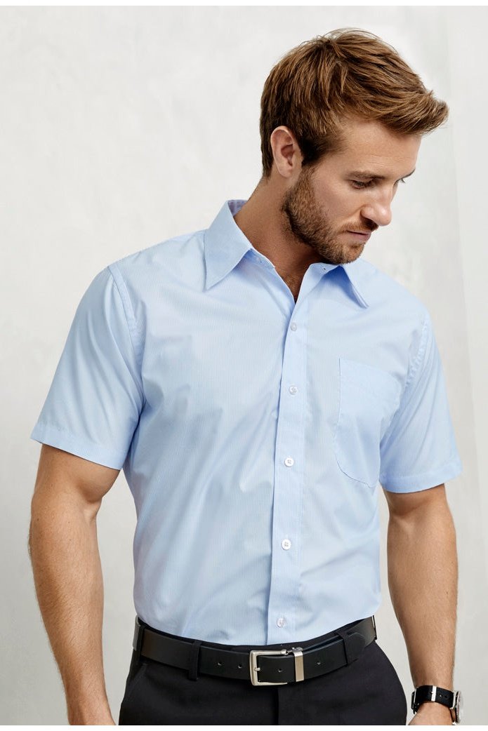  BIZ Mens Ambassador Short Sleeve Shirt - S251MS | Biz Collection | Fashion Biz Online