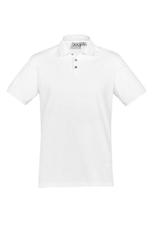 Biz Collection Mens City Polo - P105MS - White
