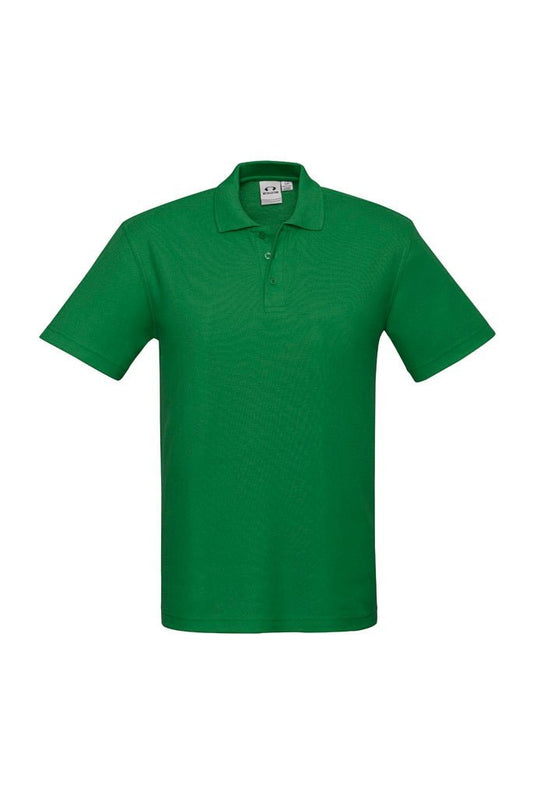 Biz Collection Mens Crew Polo - P400MS - Kelly Green