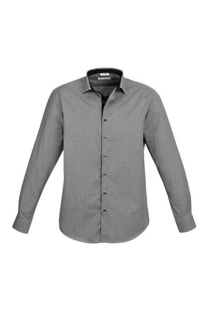  BIZ Mens Edge Long Sleeve Shirt - S267ML | Biz Collection | Fashion Biz Online