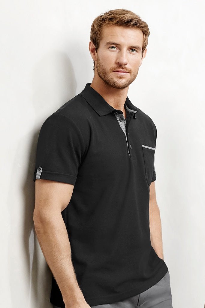  BIZ Mens Edge Polo - P305MS | Biz Collection | Fashion Biz Online