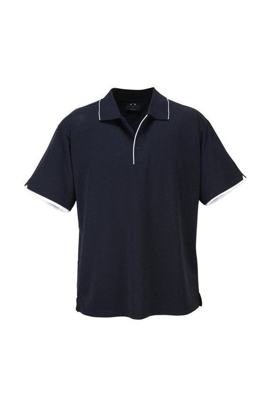Biz Collection Mens Elite Polo - P3200 - Navy/White