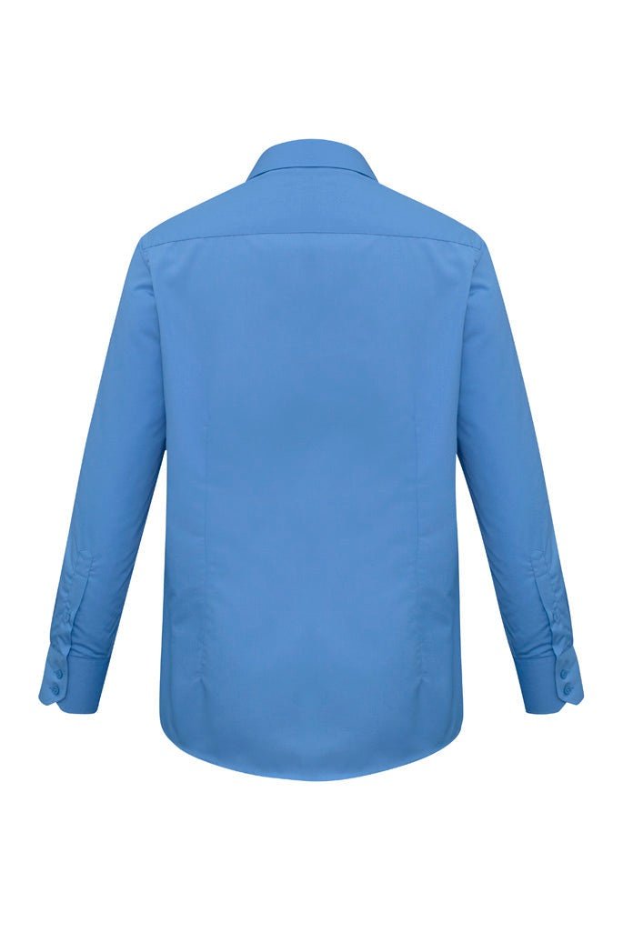  BIZ Mens Metro Business Shirt Long Sleeve - SH714 | Biz Collection | Fashion Biz Online