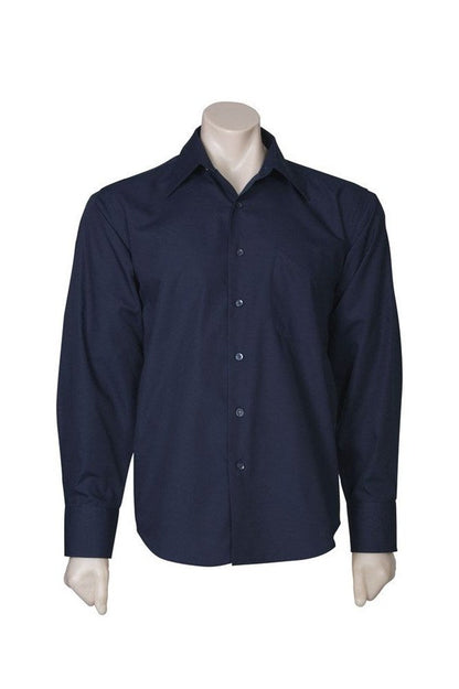  BIZ Mens Metro Business Shirt Long Sleeve - SH714 | Biz Collection | Fashion Biz Online