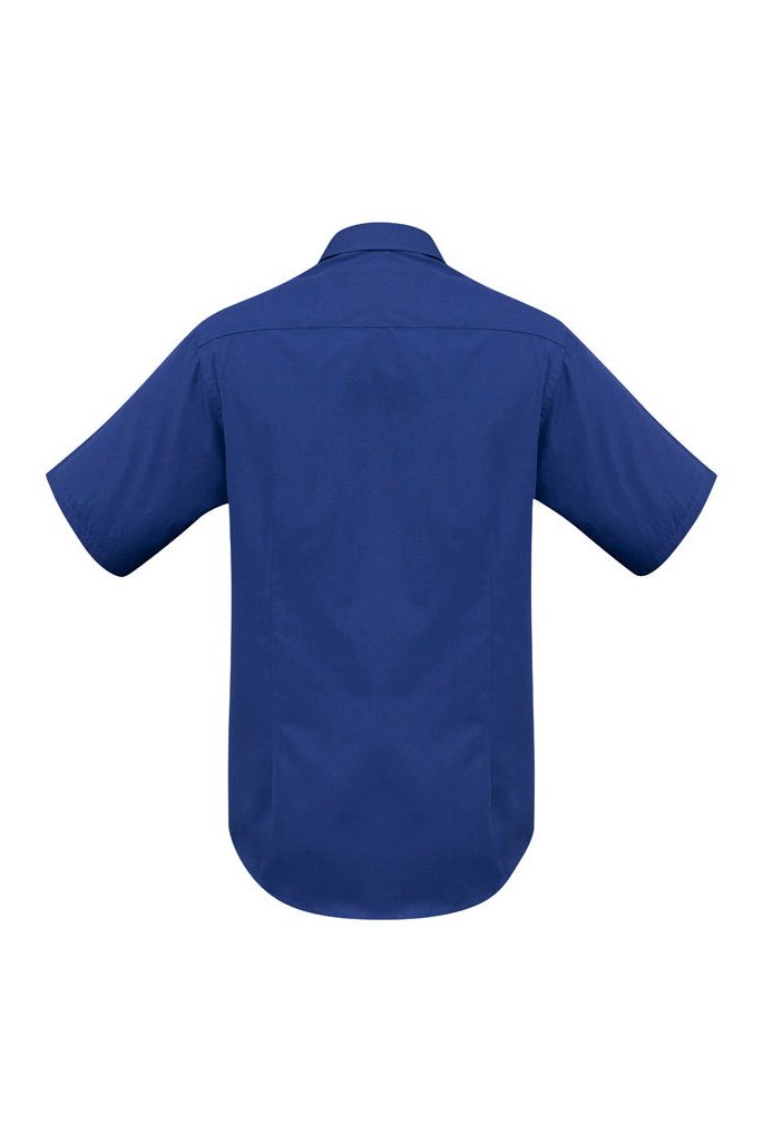  BIZ Mens Metro Business Shirt Short Sleeve - SH715 | Biz Collection | Fashion Biz Online