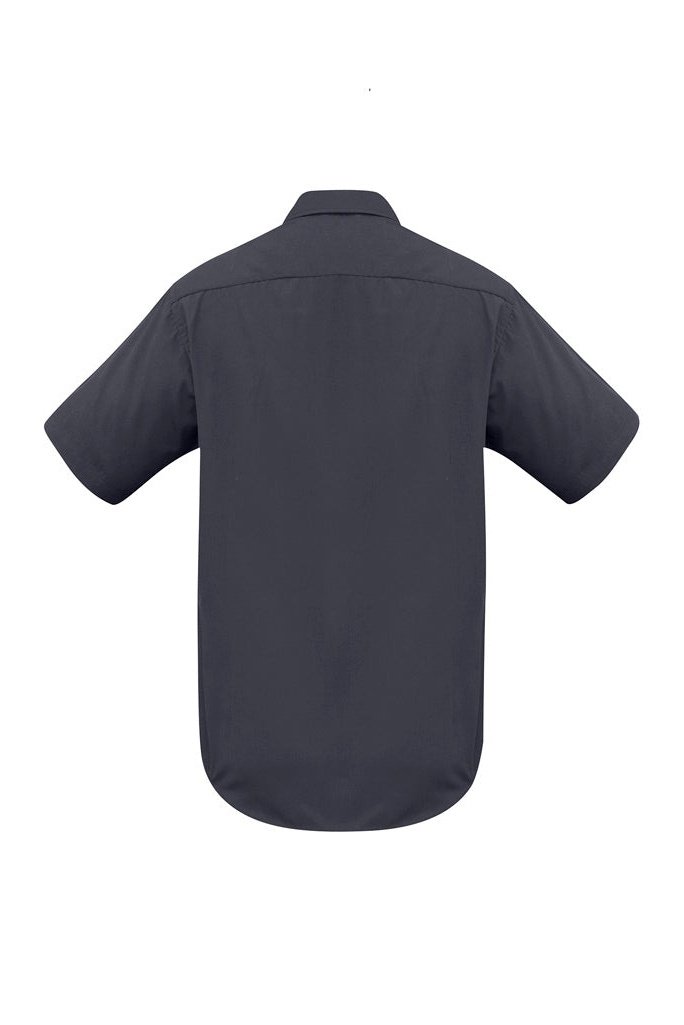  BIZ Mens Metro Business Shirt Short Sleeve - SH715 | Biz Collection | Fashion Biz Online