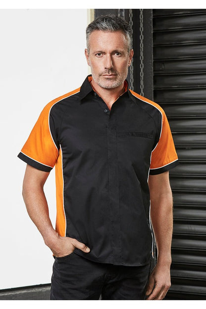  BIZ Mens Nitro Shirt - S10112 | Biz Collection | Fashion Biz Online