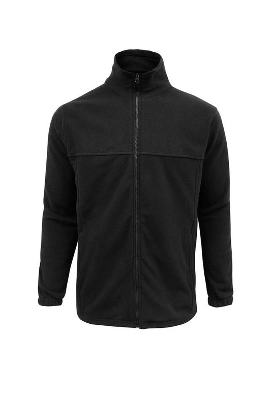 Biz Collection Mens Plain Micro Fleece Jacket - PF630 - Black