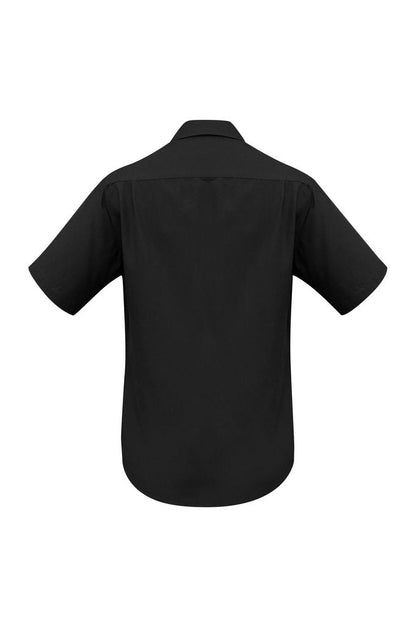  BIZ Mens Plain Oasis Short Sleeve Shirt - SH3603 | Biz Collection | Fashion Biz Online