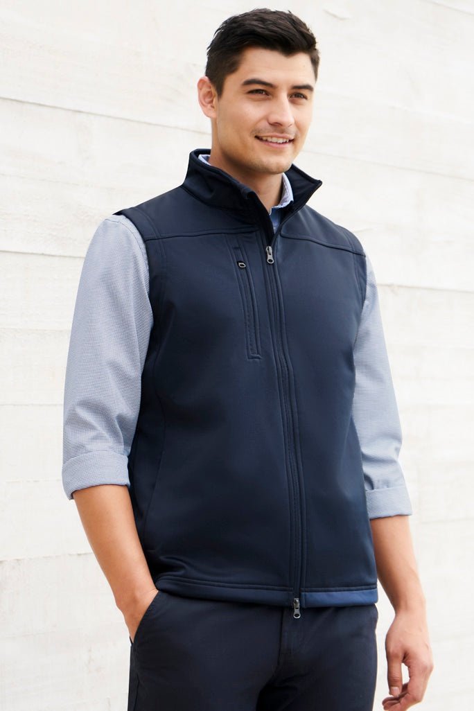  BIZ Mens Soft Shell Vest - J3881 | Biz Collection | Fashion Biz Online