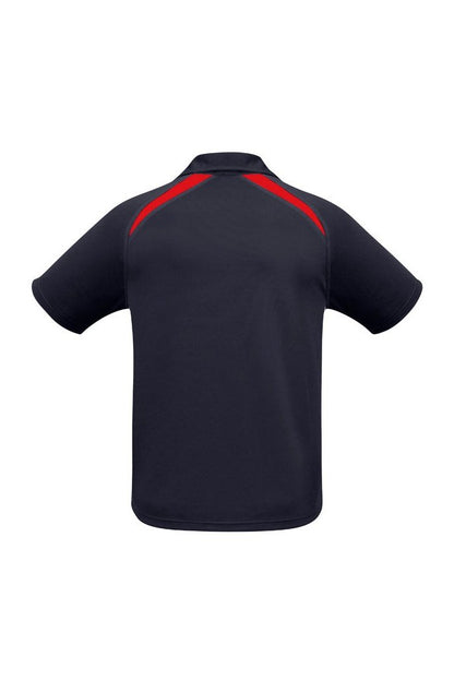  BIZ Mens Splice Polo - P7700 | Biz Collection | Fashion Biz Online