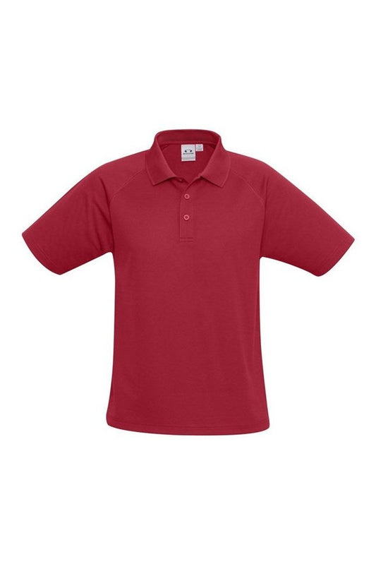 Biz Collection Mens Sprint Polo - P300MS - Red