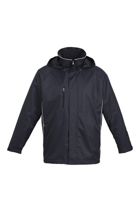 Biz Collection Unisex Core Jacket - J236ML - Navy/White