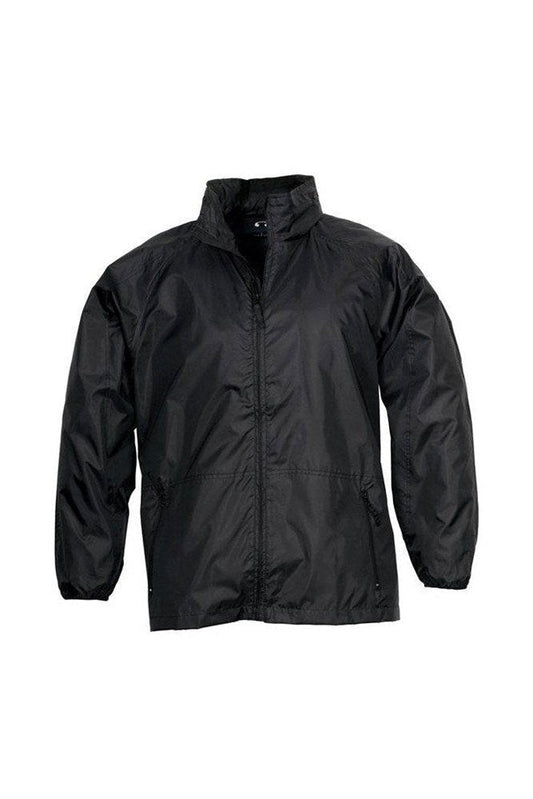 Biz Collection Unisex Spinnaker Jacket - J833 - Black