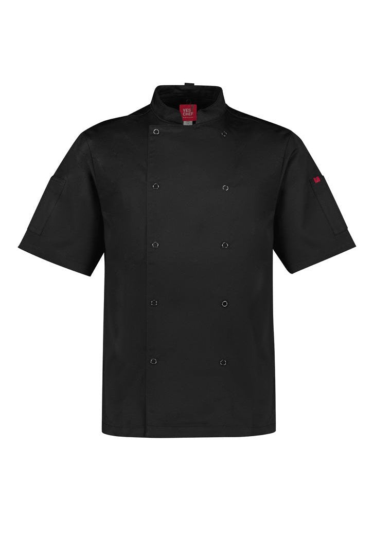  BIZ Zest Mens S/S Chef Jacket - CH232MS | Biz Collection | Fashion Biz Online