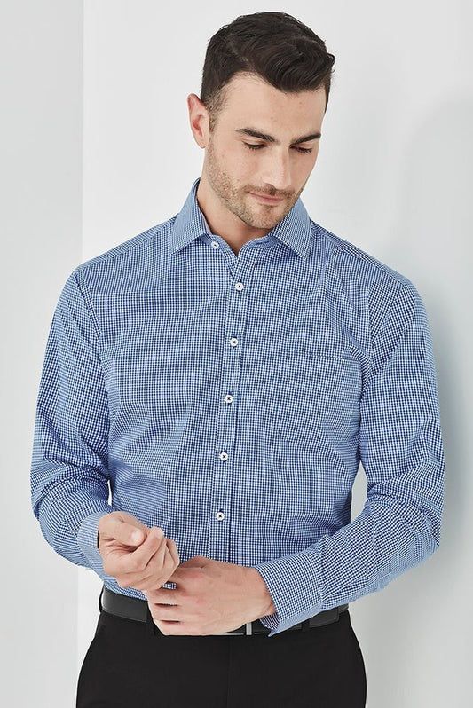  Biz Corporates Mens Newport Long Sleeve Shirt - 42520 | Biz Corporates | Fashion Biz Online