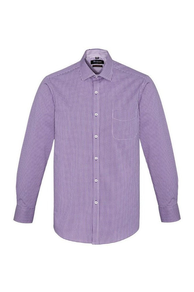  Biz Corporates Mens Newport Long Sleeve Shirt - 42520 | Biz Corporates | Fashion Biz Online