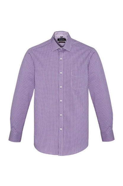  Biz Corporates Mens Newport Long Sleeve Shirt - 42520 | Biz Corporates | Fashion Biz Online