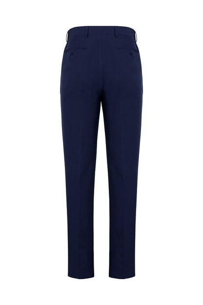  Biz Corporates Mens Slim Fit Flat Front Pant Stout - 70716S | Biz Corporates | Fashion Biz Online