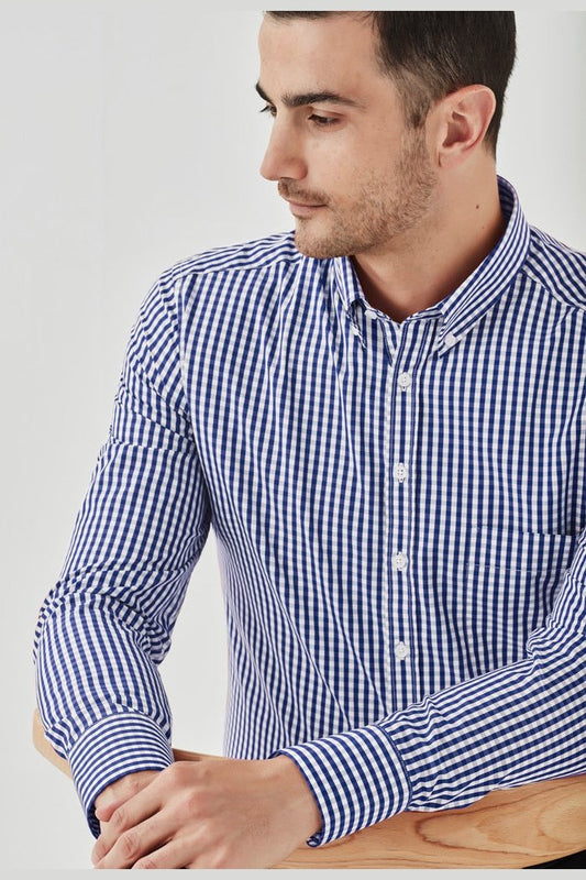  Biz Corporates Mens Springfield Long Sleeve Shirt - 43420 | Biz Corporates | Fashion Biz Online
