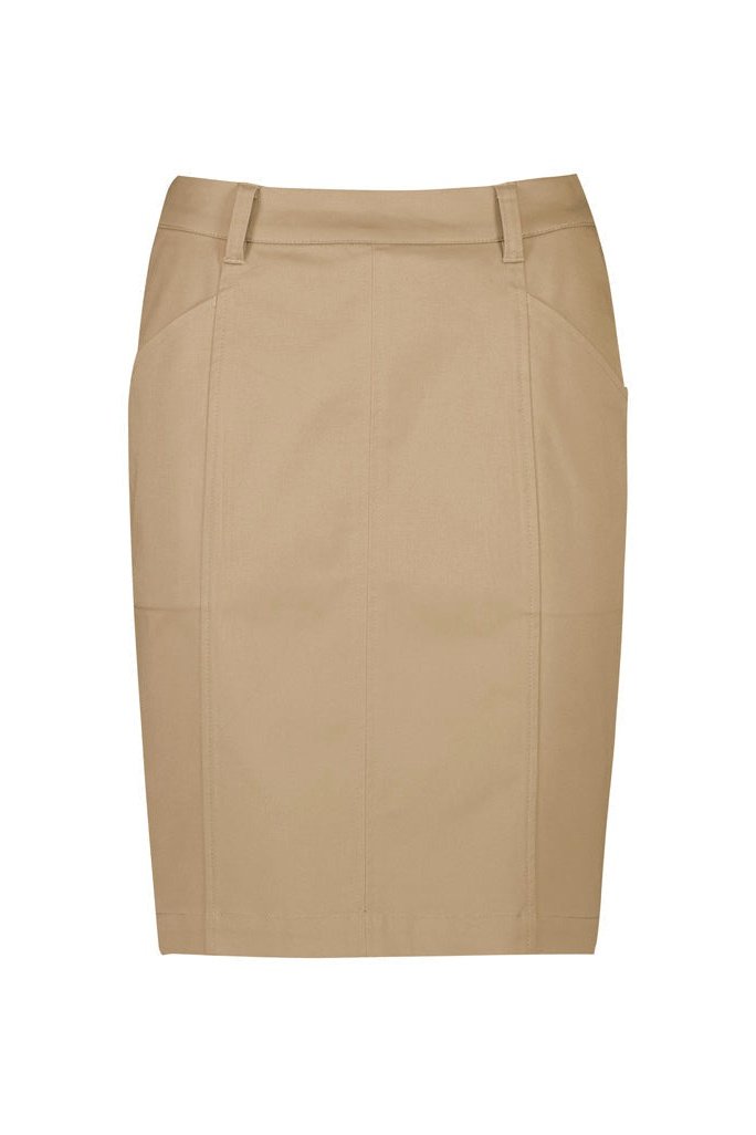  Biz Corporates Traveller Womens Chino Skirt - RGS264L | Biz Corporates | Fashion Biz Online