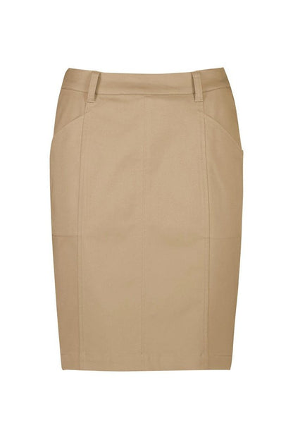  Biz Corporates Traveller Womens Chino Skirt - RGS264L | Biz Corporates | Fashion Biz Online