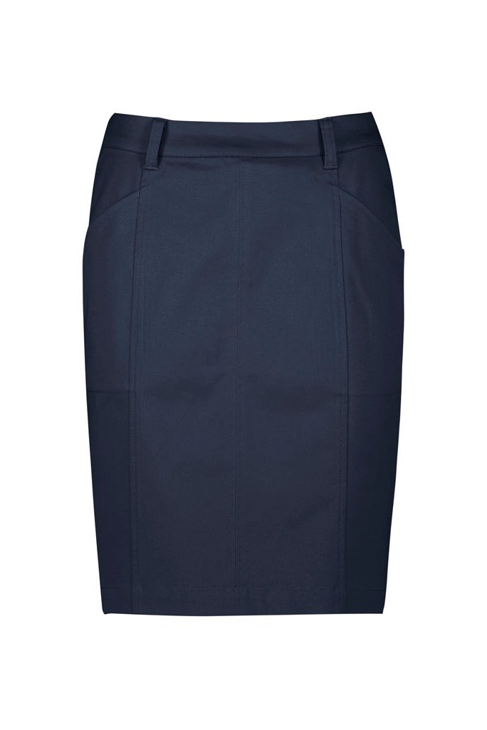  Biz Corporates Traveller Womens Chino Skirt - RGS264L | Biz Corporates | Fashion Biz Online