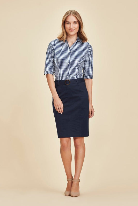  Biz Corporates Traveller Womens Chino Skirt - RGS264L | Biz Corporates | Fashion Biz Online