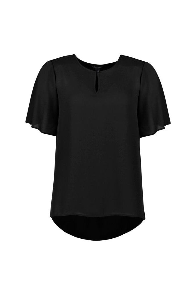  Biz Corporates Vienna Womens Short Sleeve Blouse - RB261LS | Biz Corporates | Fashion Biz Online